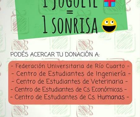 Campaña de donaciones «1 juguete = 1 sonrisa»