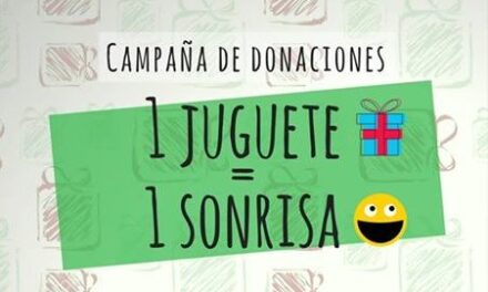 Campaña de donaciones “1 juguete = 1 sonrisa”