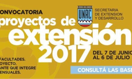 Alto nivel de respuesta a la convocatoria de proyectos de extensión 2017