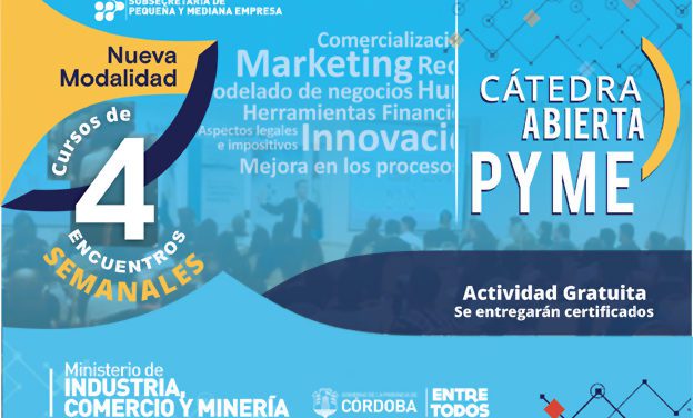 Se dictará un nuevo módulo de la cátedra abierta PYME