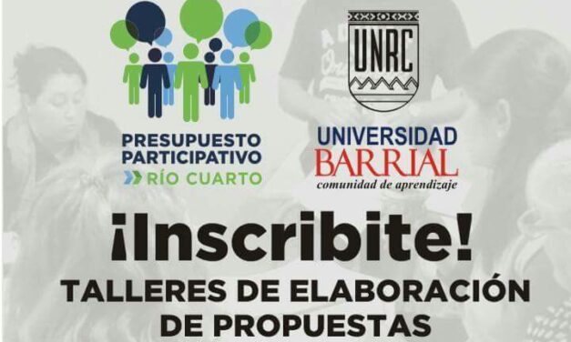 Asambleas y talleres barriales del Presupuesto Participativo 2018