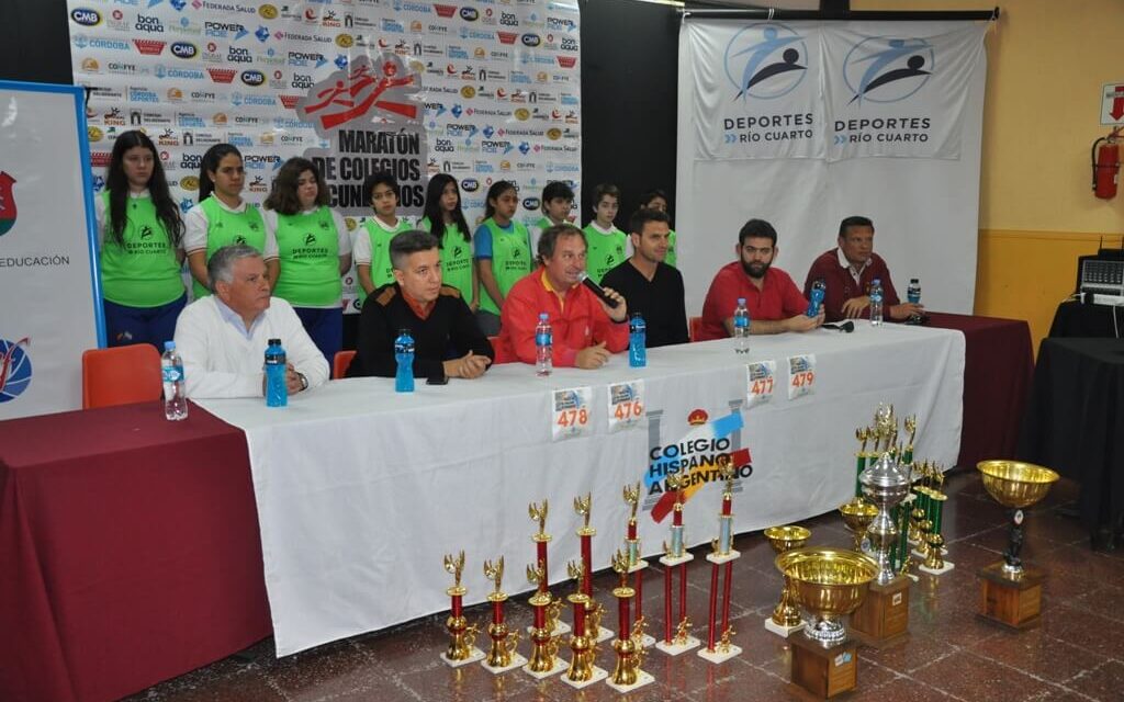 Se presentó la 8° Maratón de Colegios Secundarios en Río Cuarto