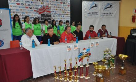 Se presentó la 8° Maratón de Colegios Secundarios en Río Cuarto