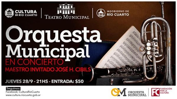 Agenda Cultural de Río Cuarto para este fin de semana