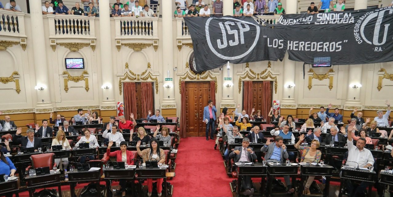 Se efectuó la 34º Sesión Ordinaria de la Legislatura de Córdoba