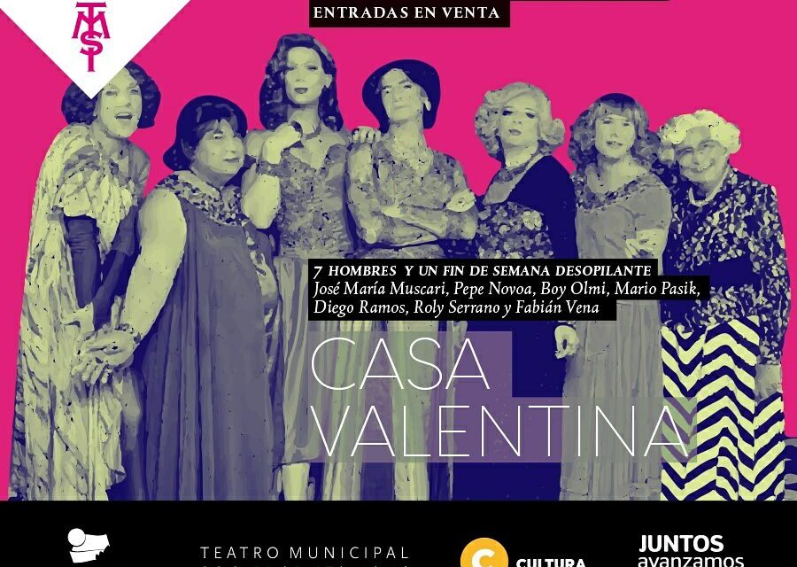 La obra “Casa Valentina” llega al Teatro de General Cabrera