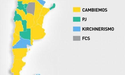 Así quedó el mapa político de la Argentina