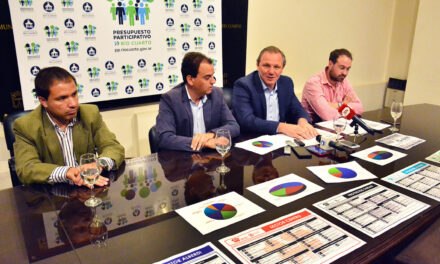 En diciembre se votarán los proyectos del Presupuesto Participativo 2018