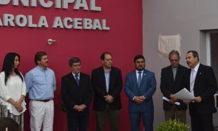 Inauguración del Hogar Municipal “Dr. Luis Rivarola”