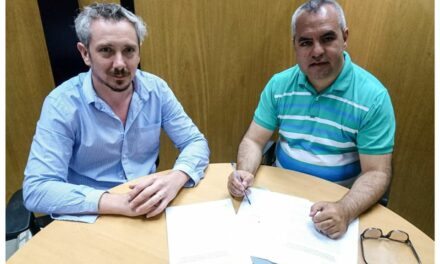 Firma de convenio para la construcción de circuitos accesibles