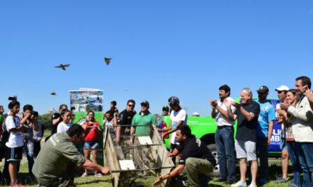 Policía Ambiental realizó una suelta de pájaros en Río Cuarto