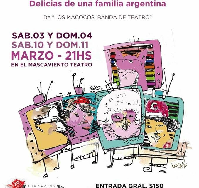 Marzo en el Mascaviento Teatro: “Mujeres de Fuego, Mujeres de Nieve”