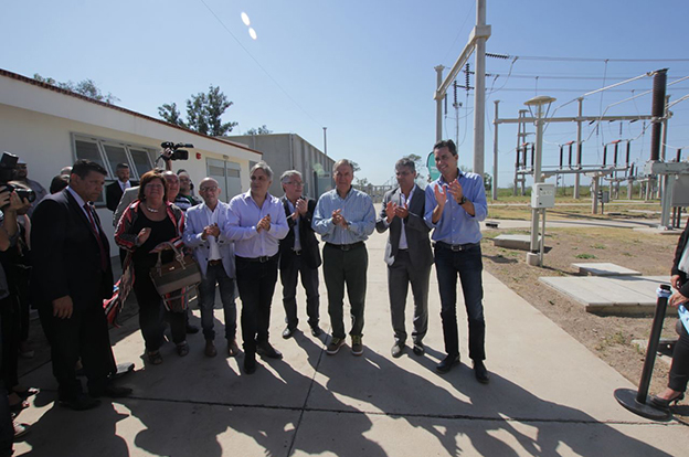 Morteros potenciará su capacidad energética: Schiaretti inauguró una estación transformadora