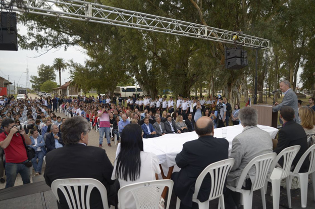 Con la inauguración de una escuela, Schiaretti dio inicio al Ciclo Lectivo 2018