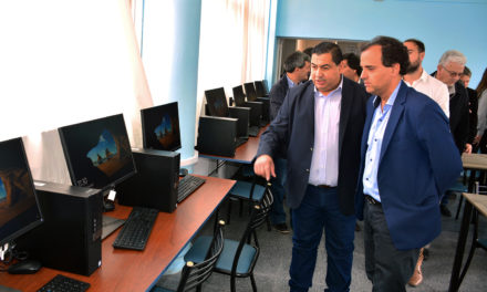 Se inauguró una nueva sala de computación para los talleres de capacitación laboral