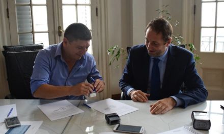 La Municipalidad de Las Acequias firmó un convenio de planificación territorial