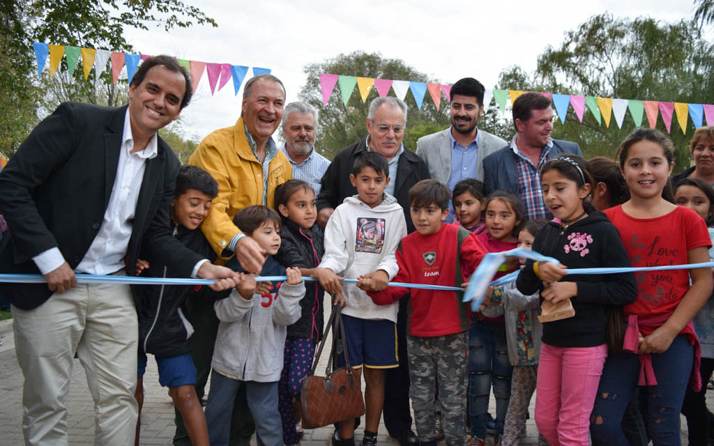 Schiaretti inauguró el “Parque Costanera Norte” en Río Cuarto