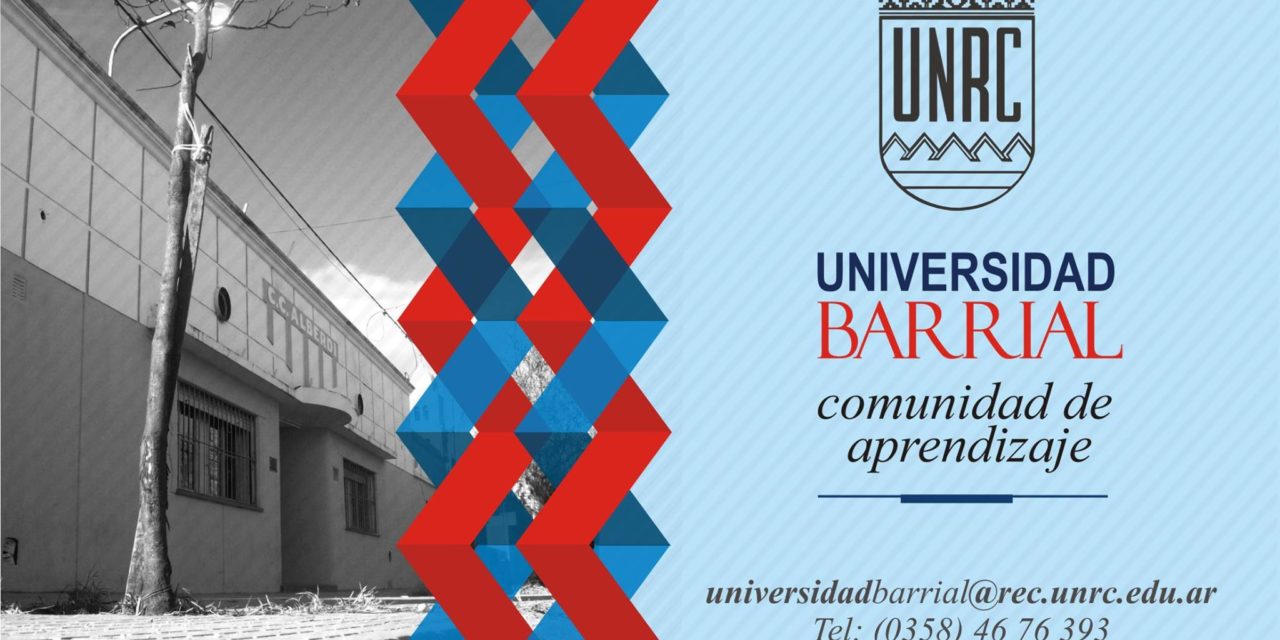 Las inscripciones de la Universidad Barrial serán en los primeros días de mayo