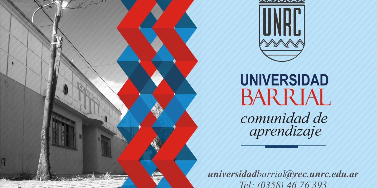 El lunes empiezan las inscripciones de la Universidad Barrial