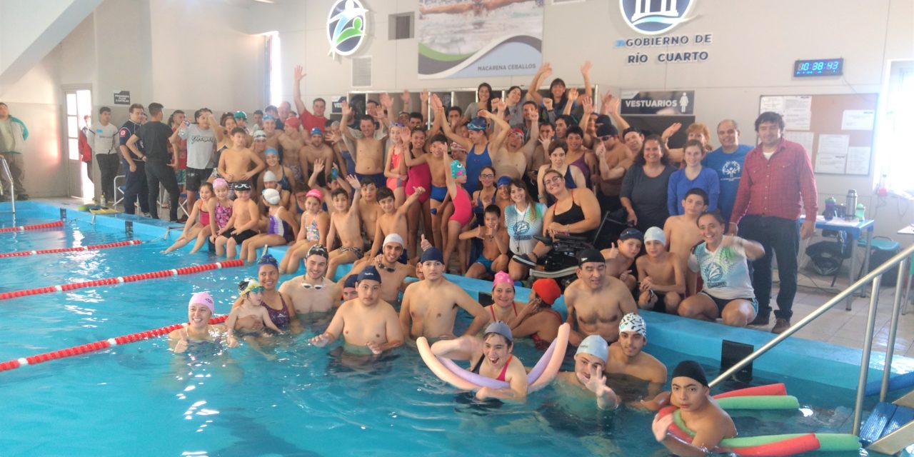 Se realizó el 1° Encuentro de Natación Inclusiva en el Centro 11