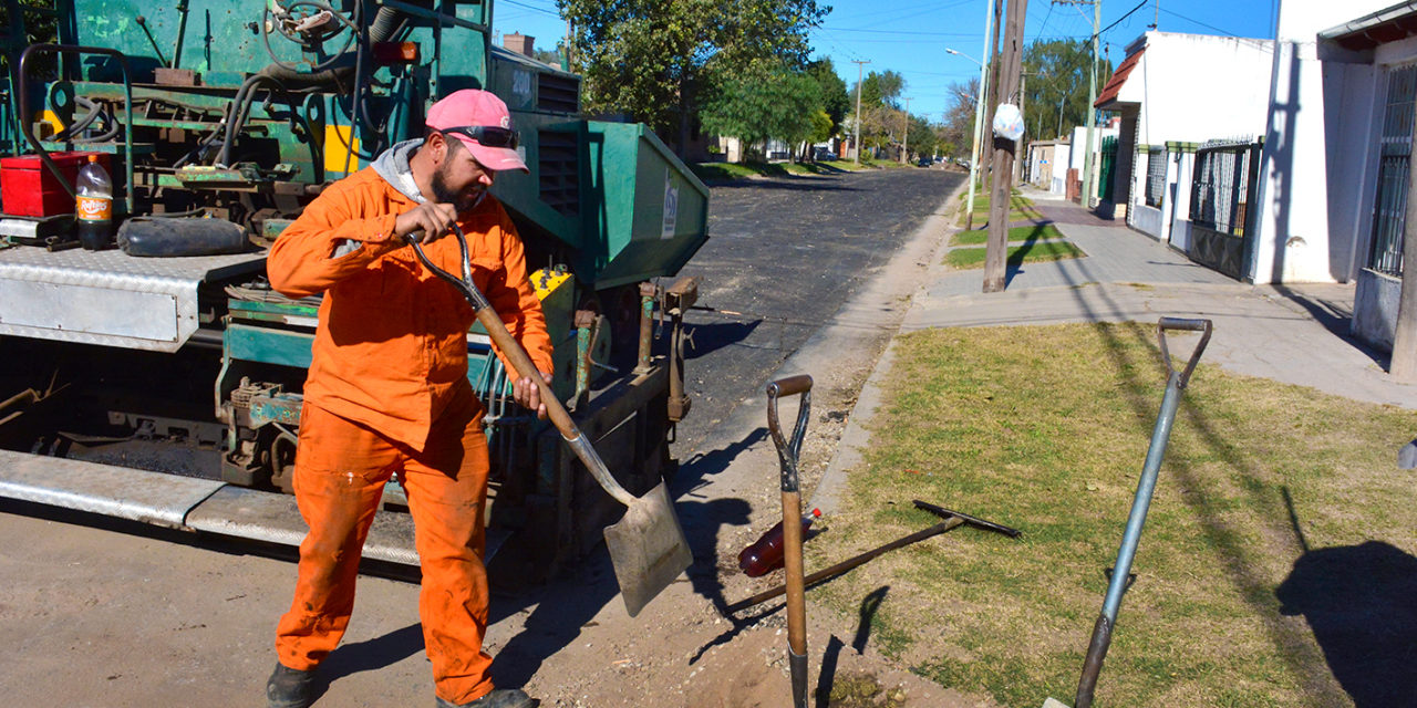 Se realizaron tareas de bacheo intenso en el oeste de la ciudad