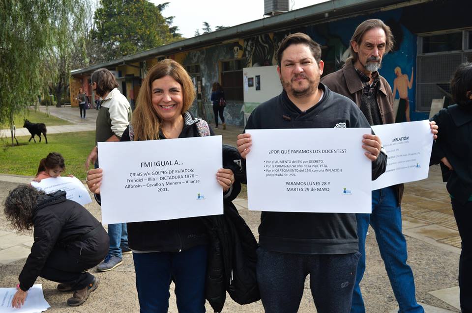 Río Cuarto: Paro de Docentes Universitarios