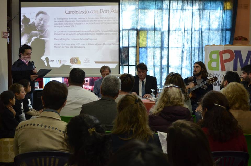 Se lanzó el programa “Caminando con Don Ata”