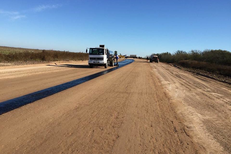 Avanza la Pavimentación de la ruta 26 a Buchardo