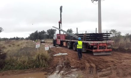 El gas natural está llegando a Villa Huidobro