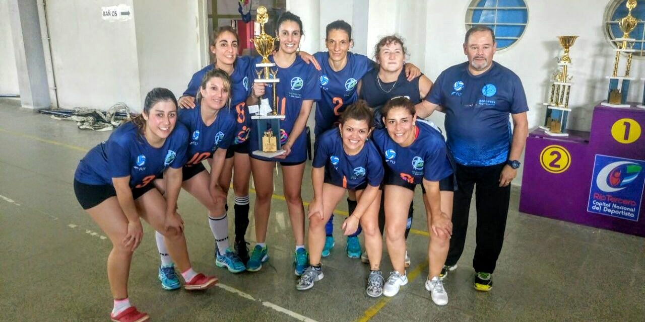 Torneo de voley femenino libre: Río Cuarto obtuvo el tercer lugar