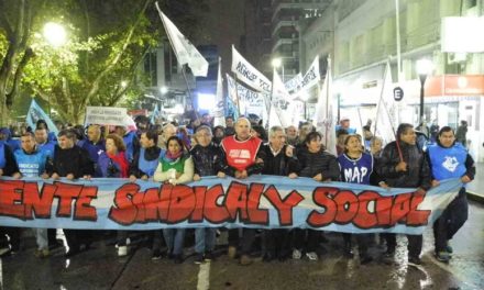 Movilización contra el gobierno nacional en Río Cuarto