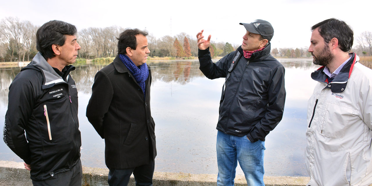 Finalizó la etapa de saneamiento del Lago Villa Dalcar