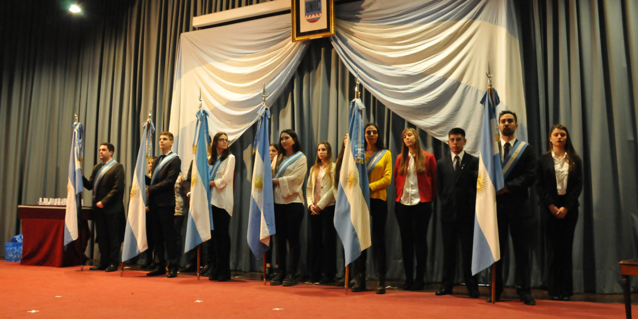 Se concretó el cambio de abanderados de la UNRC y las facultades