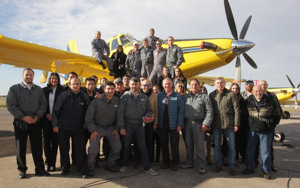 Con nuevo avión, comenzó la campaña provincial contra los incendios forestales