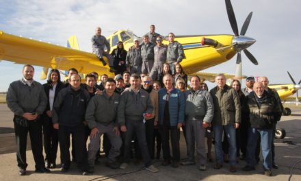 Con nuevo avión, comenzó la campaña provincial contra los incendios forestales