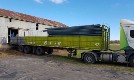 Bulnes: entrega de materiales para la red de agua potable