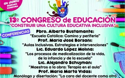 Serrano: Con el auspicio de la Universidad, se realizará el 13º Congreso de Educación