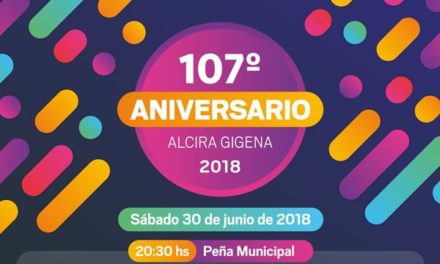 Gran Peña por el 107° Aniversario de Gigena