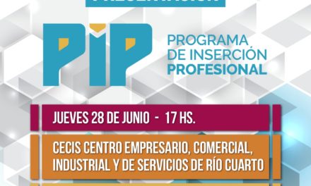 Se presenta el PIP en Río Cuarto