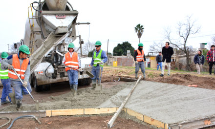 Pavimentación Avenida Colombres: la obra ya cuenta con un 70% de avance