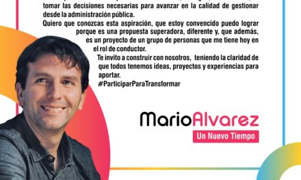 Mario Alvarez lanza su pre candidatura a Intendente de Río Cuarto