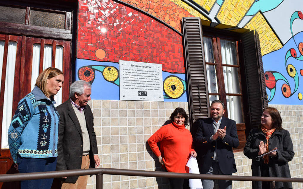 Se inauguró el mural “Sintonía de Amor” en Coronel Baigorria