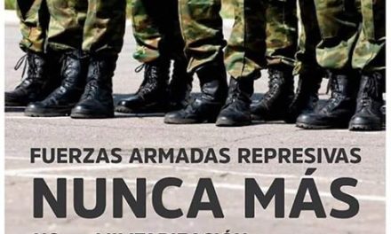 Río Cuarto: Convocan a marchar contra las Fuerzas Armadas en seguridad interior