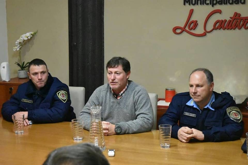 Reunión de seguridad en La Cautiva