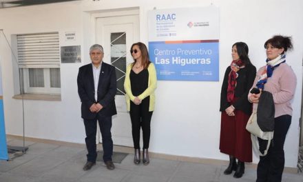 Se inauguró un Centro Preventivo de Adicciones en Las Higueras