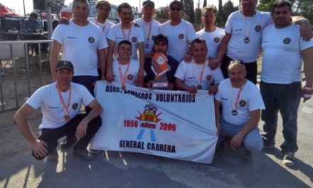 Bomberos de General Cabrera Subcampeones en Villa General Belgrano