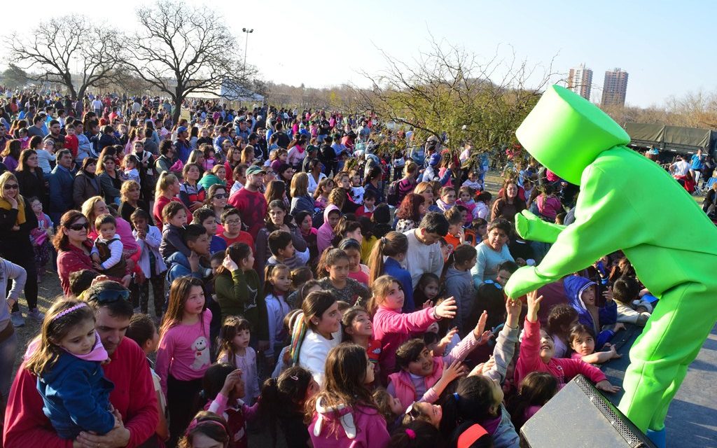 Multitudinario festejo  del Día del Niño en Río Cuarto