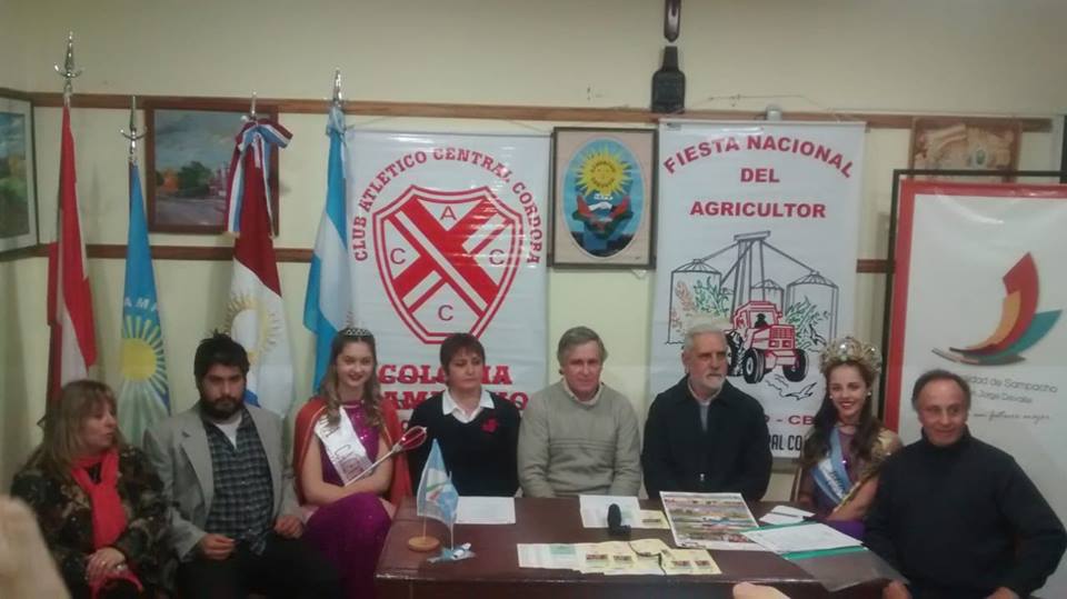 Sampacho: Lanzamiento oficial de la 42°Fiesta Nacional del Agricultor