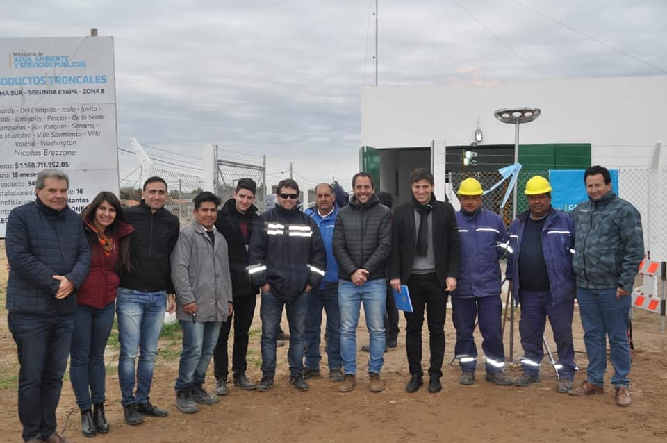 La Provincia inauguró obras de gas natural en Del Campillo y Jovita