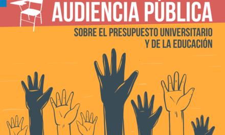 Audiencia Pública sobre el Presupuesto Universitario y Educación